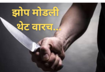 झोपमोड केली म्हणून थेट केला वार…